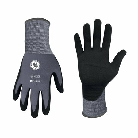 GE Foam Nitrille Dipped Gloves, 15 GA, 1 Pair, L GG217LC